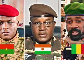 Leaders of Burkina Faso, Mali and Niger (Sahel States)