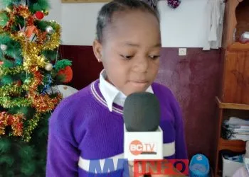 Mafogo Fely Georgia strives to be an inspiration to other children who are visually impaired or have disabilities in Cameroon