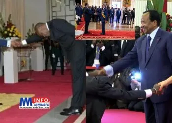New Year Wishes to President Paul Biya of Cameroon 2024