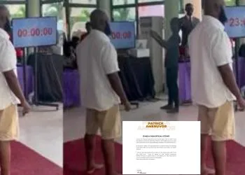 Ghanaian man, Patrick Amenuvor, has cancelled a 'stand-a-thon