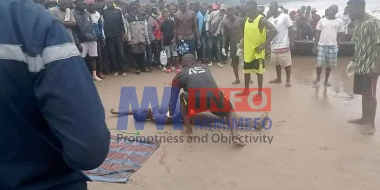Another liveless body found at Kribi beach this morning