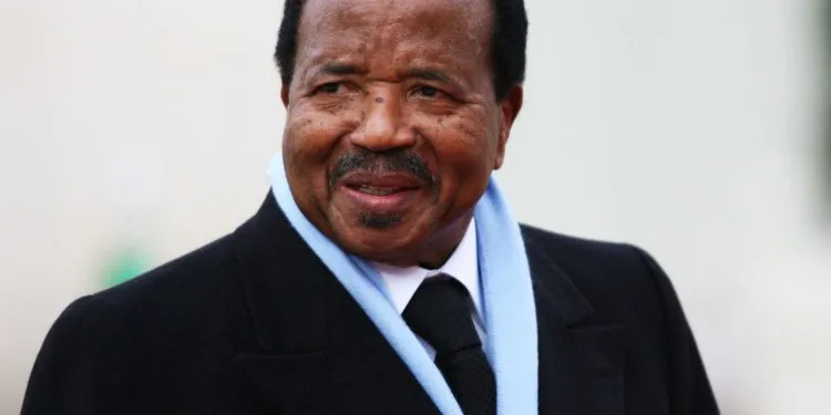 Cameroon President Paul Biya 2013