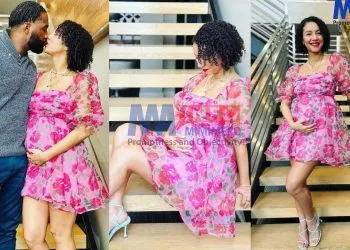 Estelle Johnson announces she is expecting a baby