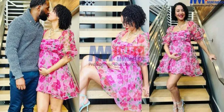 Estelle Johnson announces she is expecting a baby