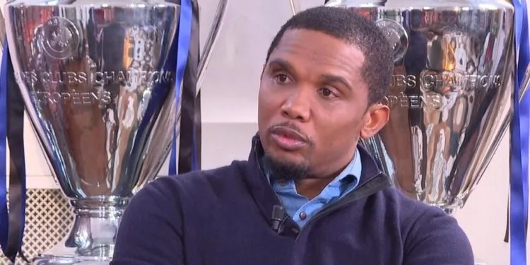 FR WB ETOO SUR SELECTIONNEUR CAMEROUN