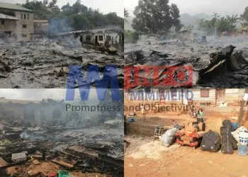 Fire in Limbe ravages homes