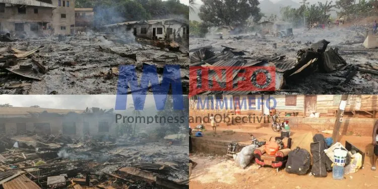 Fire in Limbe ravages homes