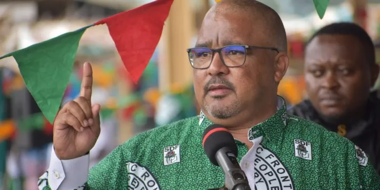 Joshua Osih - National Chairman of the Social Democratic Front - SDF