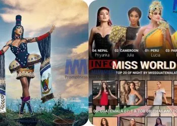 Julia Samatha and Cameroon Shine at Miss World Contest