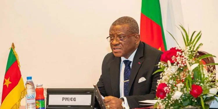 Cameroon Prime Minister Dion Ngute
