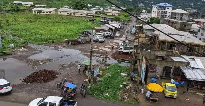 Bad roads Limbe