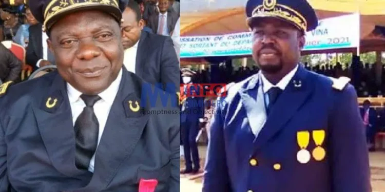 Kuela Valéri Norbert... Incoming SDO and Awounfack Alienou Yves Bertrand... Outgoing SDO, accused of unfair practices