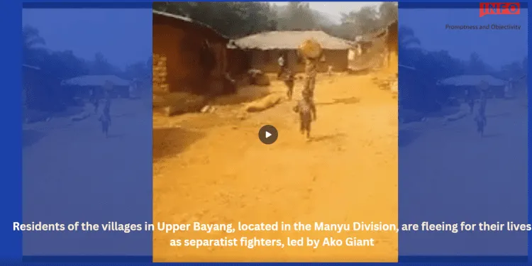 Residents of the villages in Upper Bayang, located in the Manyu Division, are fleeing for their lives as separatist fighters, led by Ako Giant, carry out a series of killings and continue to threaten further violence