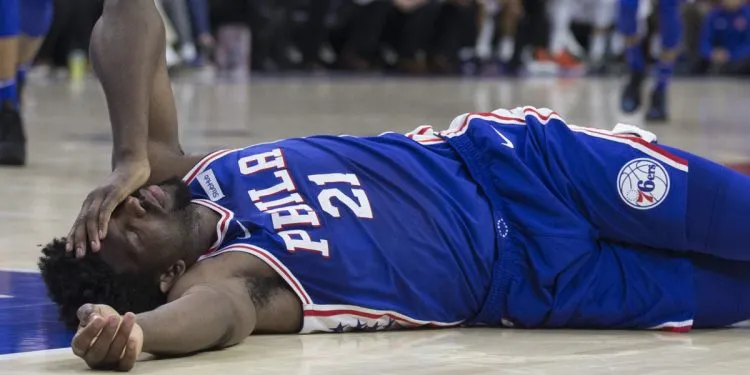 Joel embiid out for a month