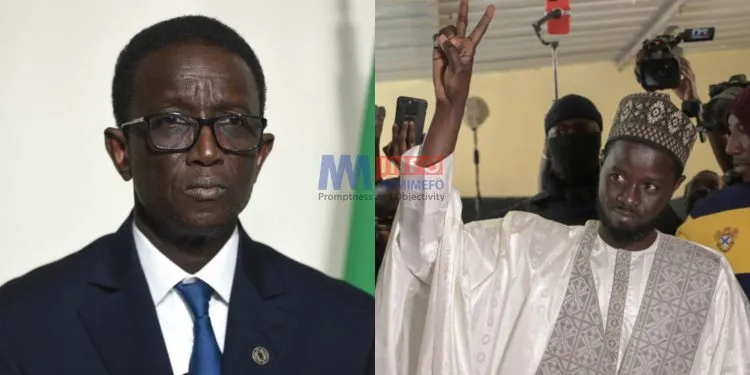 Amadou Ba congratulates Faye, condeding victory