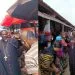 Archbishop of Bamenda visits victims of Bamenda main market fire
