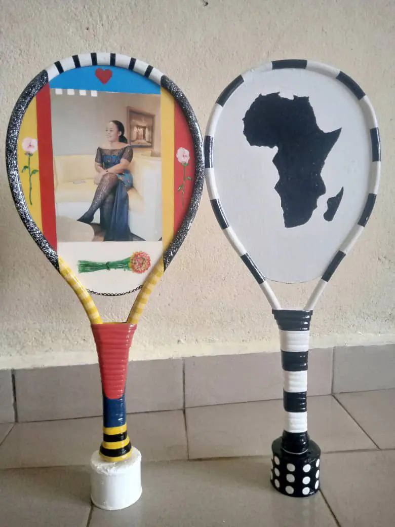 Kiyang Federick Muluh and his Unique Sports Rackets