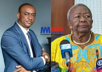 Hon Cabral Libii and honorable Koa Mfegue Laurentine