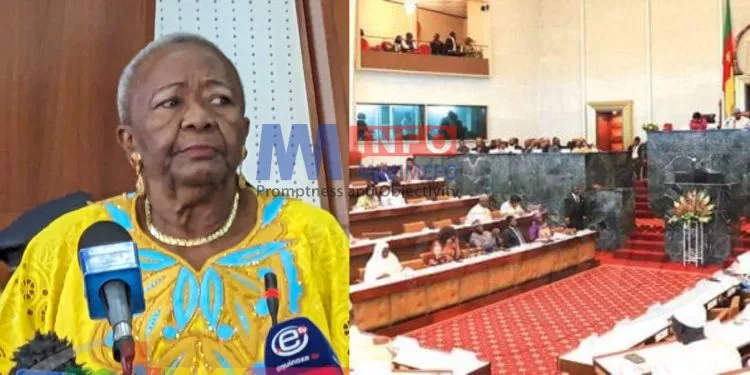 Hon. Koa Mengue Laurentine at the National Assembly