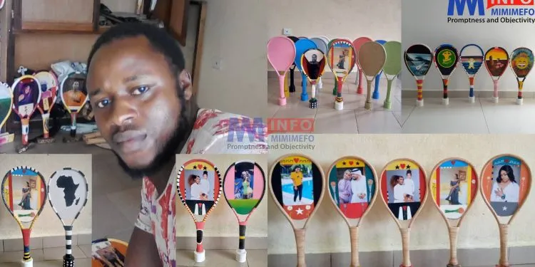 Kiyang Federick Muluh and his Unique Sports Rackets