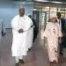 Malian Minister of Health arrive Yaounde