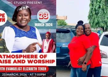 Music Evangelist Elizabeth Tekeh to take South Africa by Storm