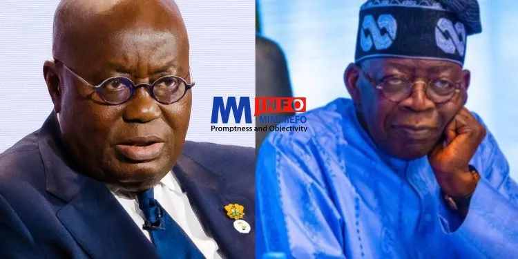 Nana Akufo-Addo and Bola Tinubu