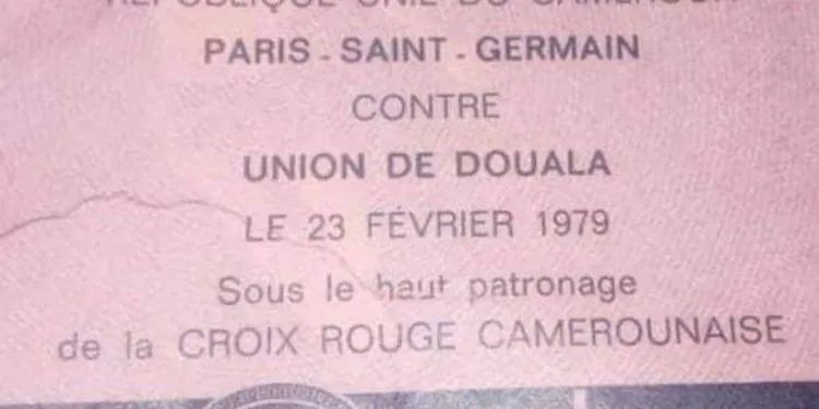 Once upon a time PSG played against Union De Douala