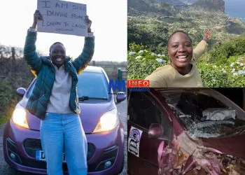 Nigerian adventurer, Pelumi Nubi has an accident days to the end of her trip
