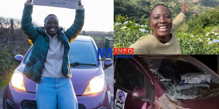 Nigerian adventurer, Pelumi Nubi has an accident days to the end of her trip