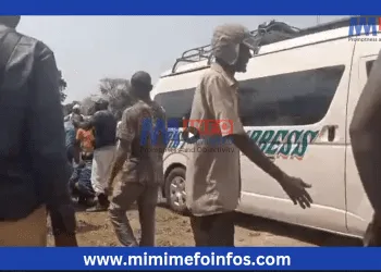 Un bus de l'agence