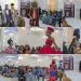 African Heritage Fashion Week and Award (AHFWA), Buea, Cameroon, 2024. Hervé NgoméDesigns at the African Heritage Fashion Week and Award (AHFWA), Buea, Cameroon, 2024