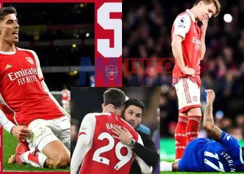 Arsenal thrash Chelsea in English Premier league clash