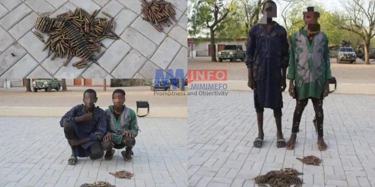 Deux combattants Boko Haram