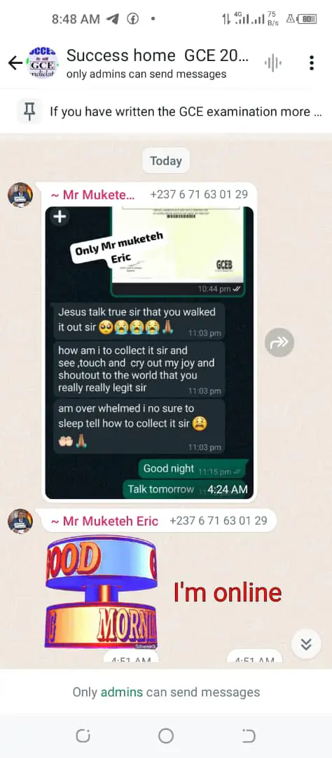GCE 1