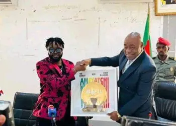 Locko and minister of arts and culture Cameroon