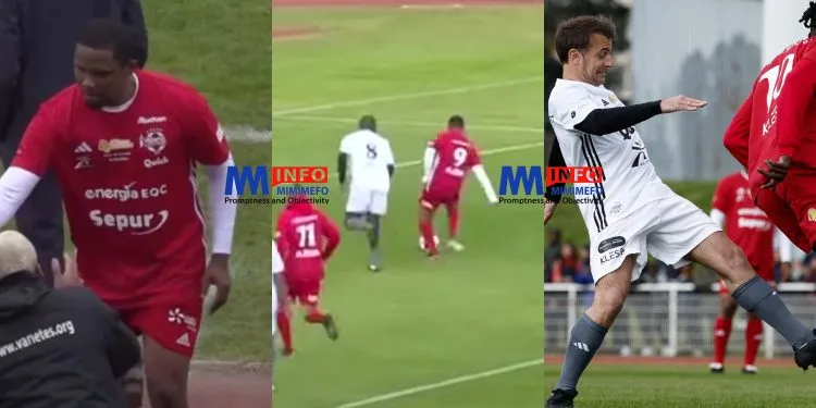 Samuel Eto'o and Macron participate in Charity match