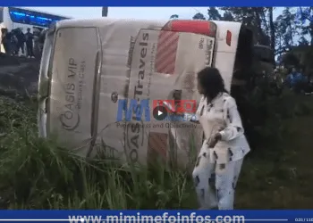 Oasis bus accident in Bamenda