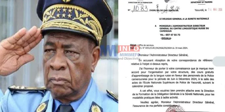 Cameroonian police to learn Russian