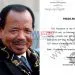 President Paul Biya to precide over May 20th celebrations