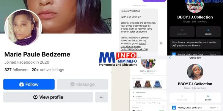 Facebook marketplace scammer targets Cameroonians