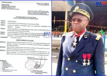 Simon Emile Mooh imposes curfew on motorbikes