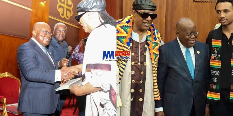 Stevie Wonder becomes Ghanaian citizen