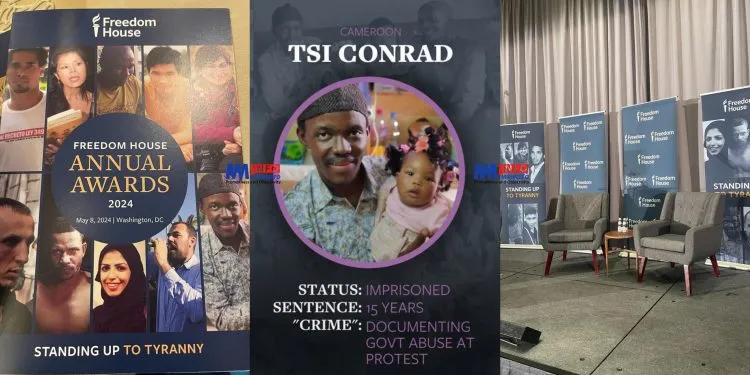 Tsi Conrad honoured by Freedom House