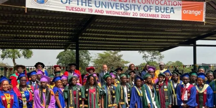 University of Buea Graudation ceremony (image for illustration purposes)