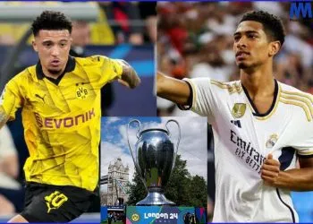 Dortmund vs Real Madrid in the Champions League Final