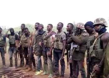 Ambazonia fighters (File image)