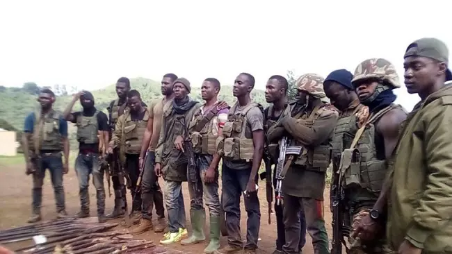 Ambazonia fighters (File image)