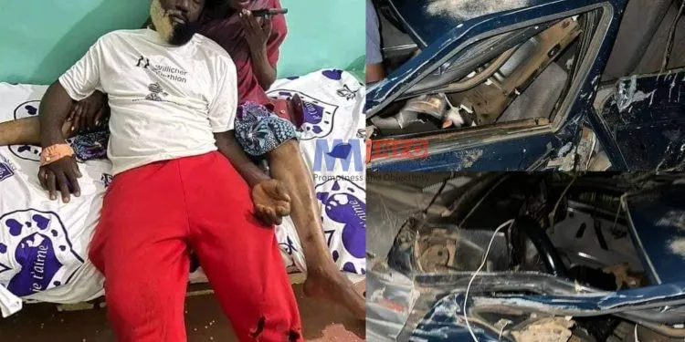 Atango De Manadjama survives accident