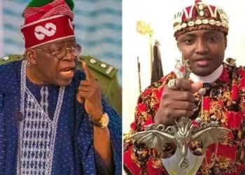 Bola Tinubu and Simon Ekpa Nigeria